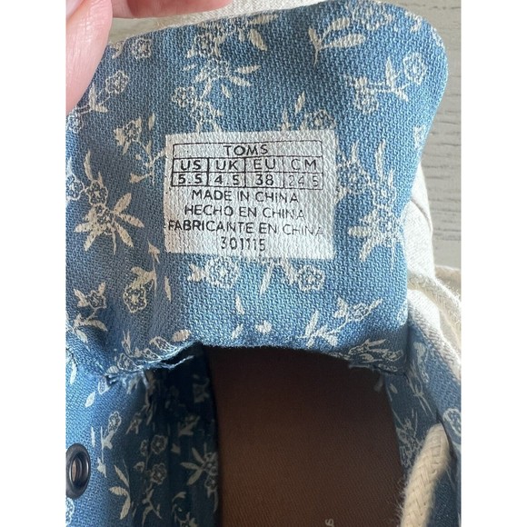 Toms Girls Youth Desert Wedge Booties  Size Y5.5 - Picture 7 of 7